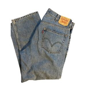 Levi Strauss Co 505 Mens Jeans 40x30 Medium Wash Regular Fit Denim Classic
